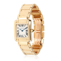 Cartier Tank Francaise W50002N Womens Watch in 18kt Yellow Gold