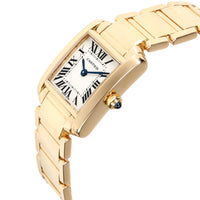 Cartier Tank Francaise W50002N Womens Watch in 18kt Yellow Gold