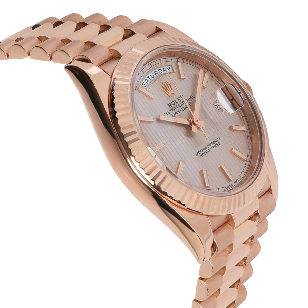 Rolex Day-Date 40 228235 Men's Watch in 18kt Rose Gold