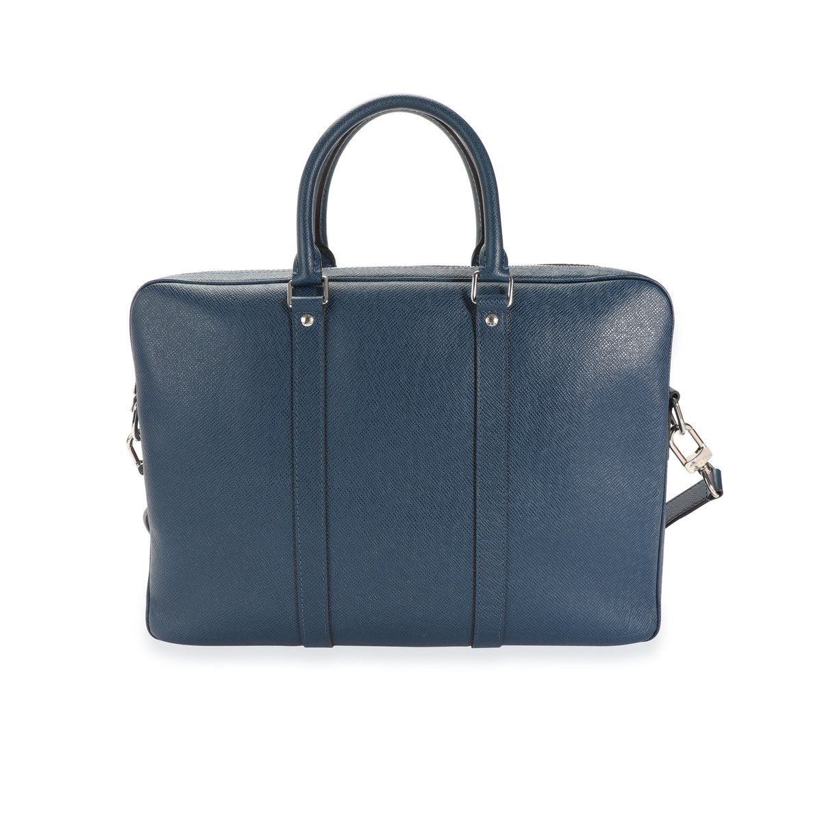 Porte documents voyage leather bag Louis Vuitton Multicolour in
