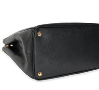 Prada Nero Saffiano Lux Leather Extra Large Galleria Bag