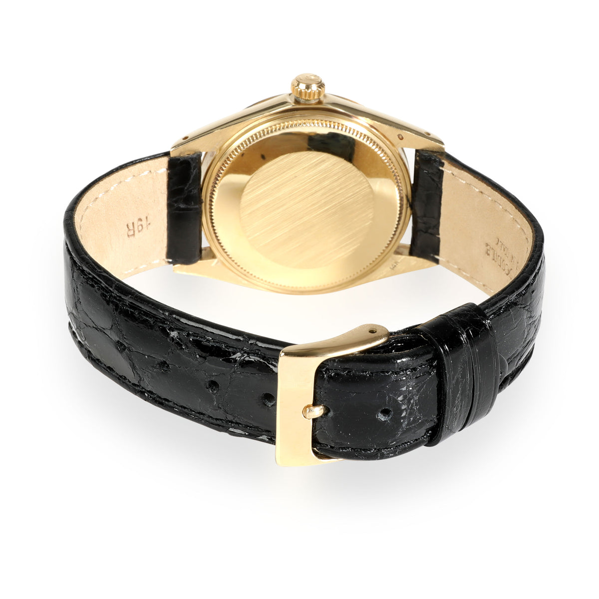 Rolex Date 1512 Men's Watch in 14kt Yellow Gold