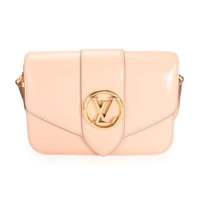 Louis Vuitton Rose Himalaya Calfskin LV Pont 9