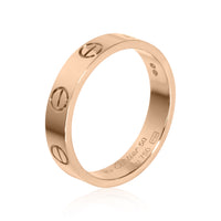 Cartier Love Wedding Band in 18K Rose Gold