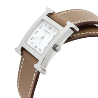 Hermès Heure H HH1.210 Womens Watch in  Stainless Steel