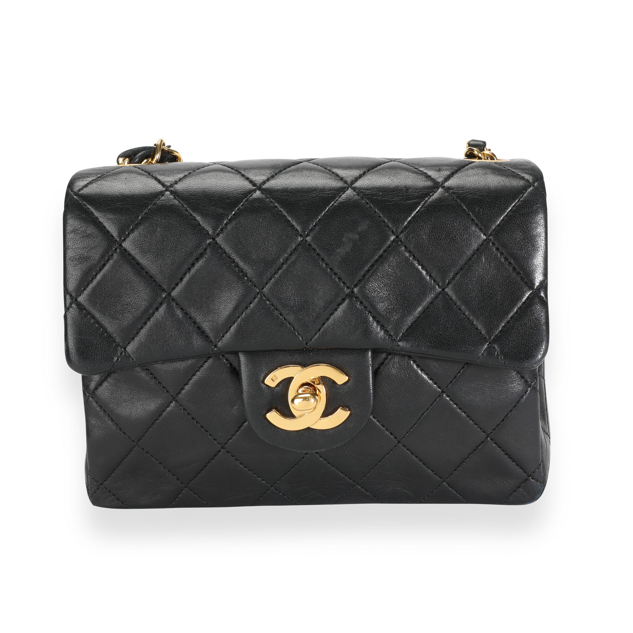 Chanel classic lambskin bag sale