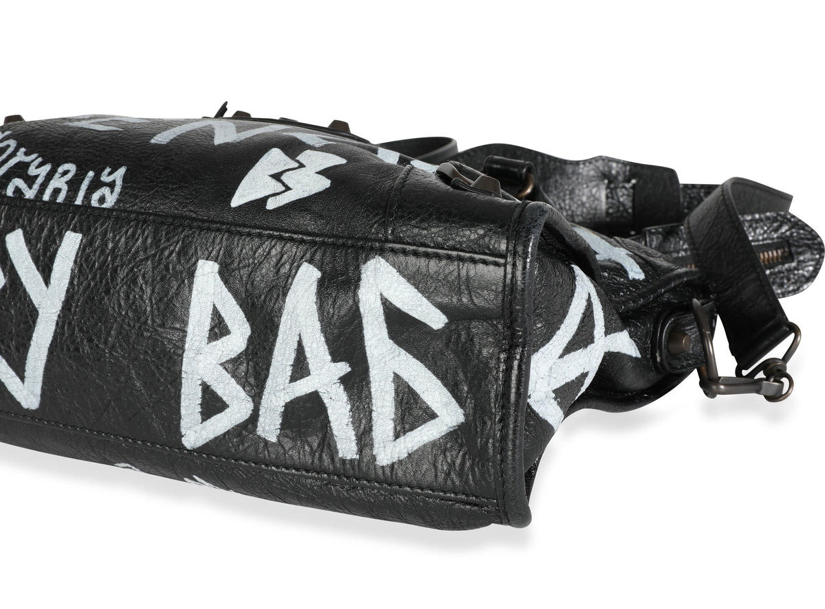 Balenciaga Graffiti Classic City Bag • Size:38*14*24cm • Hand