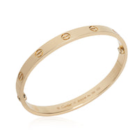 Cartier Love Bracelet in 18k Yellow Gold