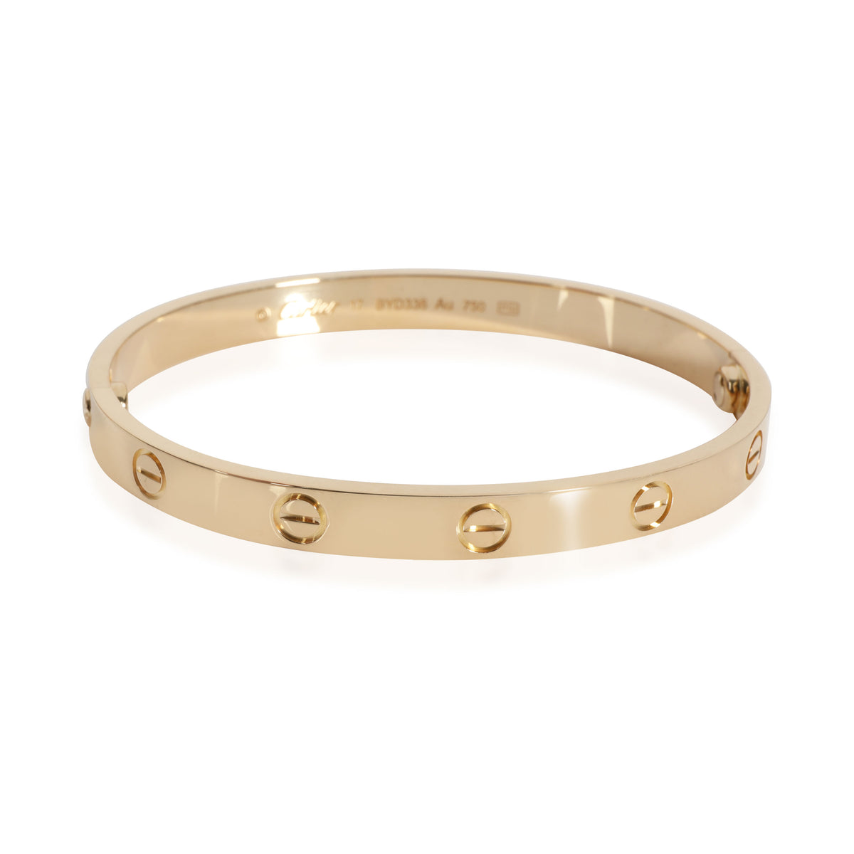 Cartier LOVE Bracelet in 18K Rose Gold, myGemma