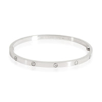 Cartier Love Bracelet in 18k White Gold Small Model