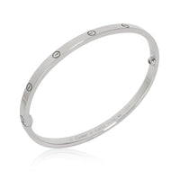 Cartier Love Bracelet in 18k White Gold Small Model