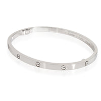 Cartier Love Bracelet in 18k White Gold Small Model