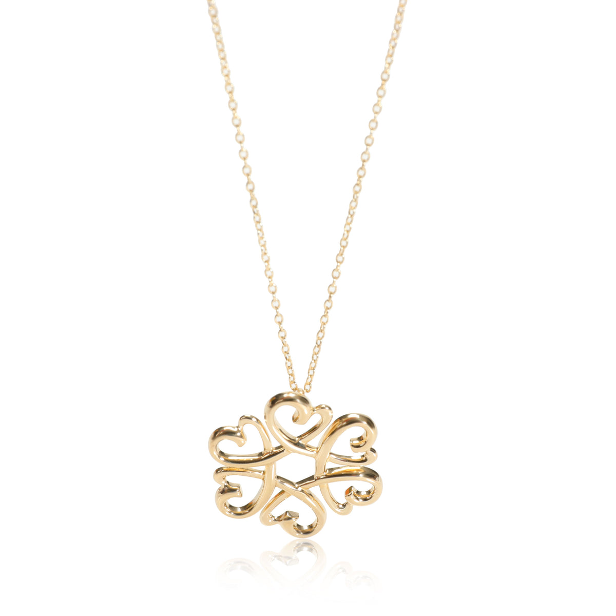 Tiffany & Co. Paloma Heart Picasso Pendant in 18k Yellow Gold