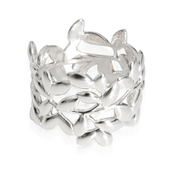 Tiffany & Co. Olive Leaf Band in Sterling Silver | myGemma | Item #112680