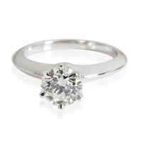Tiffany & Co. Diamond Solitaire Engagement Ring in  Platinum I VS1 1.18 CTW