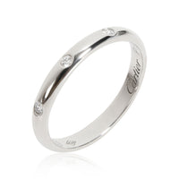 Cartier 1895 Diamond Band in Platinum 0.03 CTW