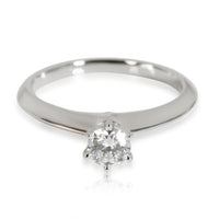 Tiffany & Co. Diamond Engagement Ring in Platinum G VS1 0.28 CTW