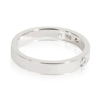 Cartier C de Cartier Two-Diamond Band in Platinum 0.07 CTW