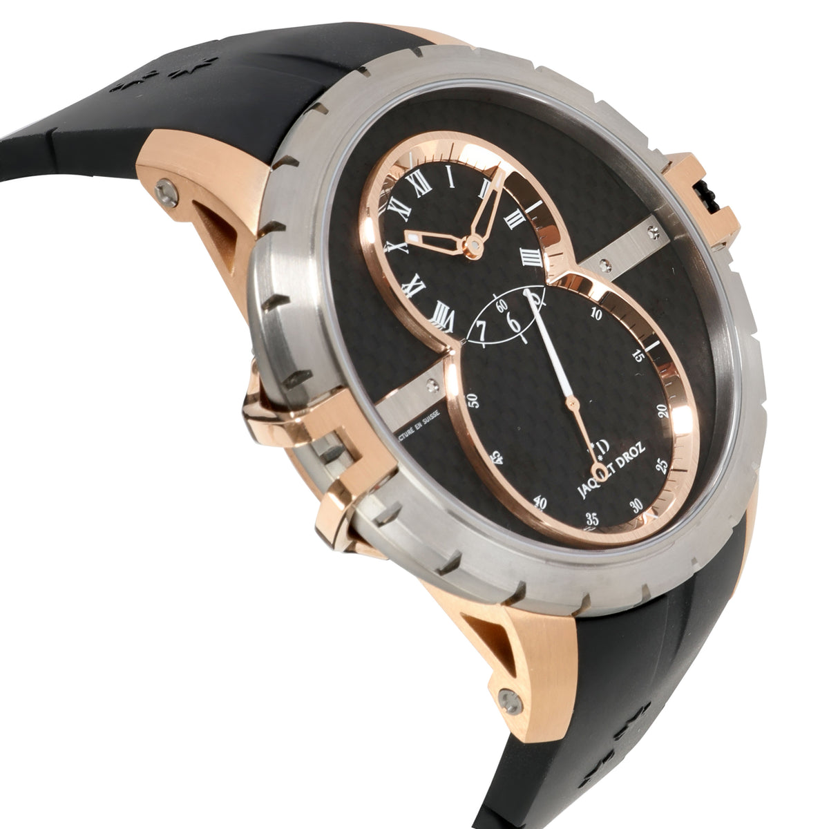 Jaquet Droz Grande Seconde J029037440 Men's Watch in 18kt Titanium/Rose Gold