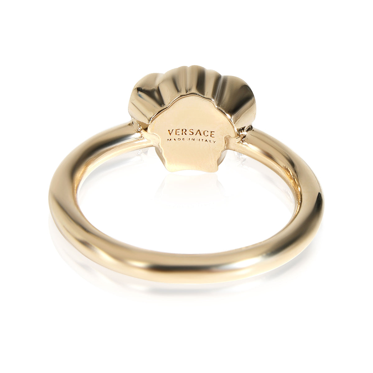 Versace Medusa Yellow Gold Plated Ring