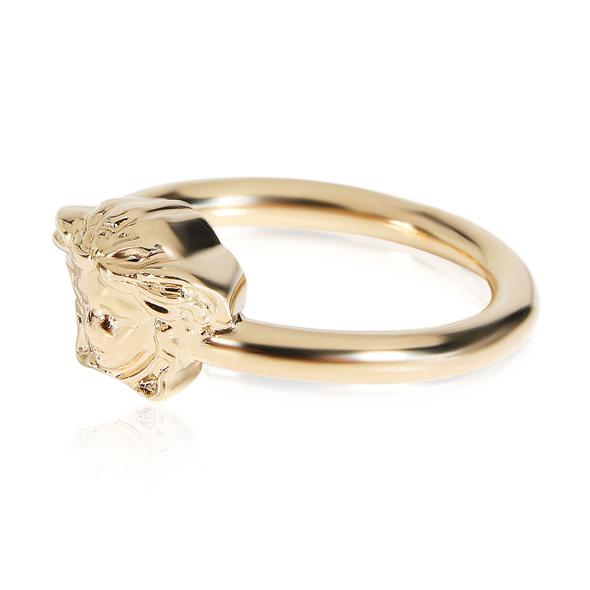 Versace Medusa Yellow Gold Plated Ring