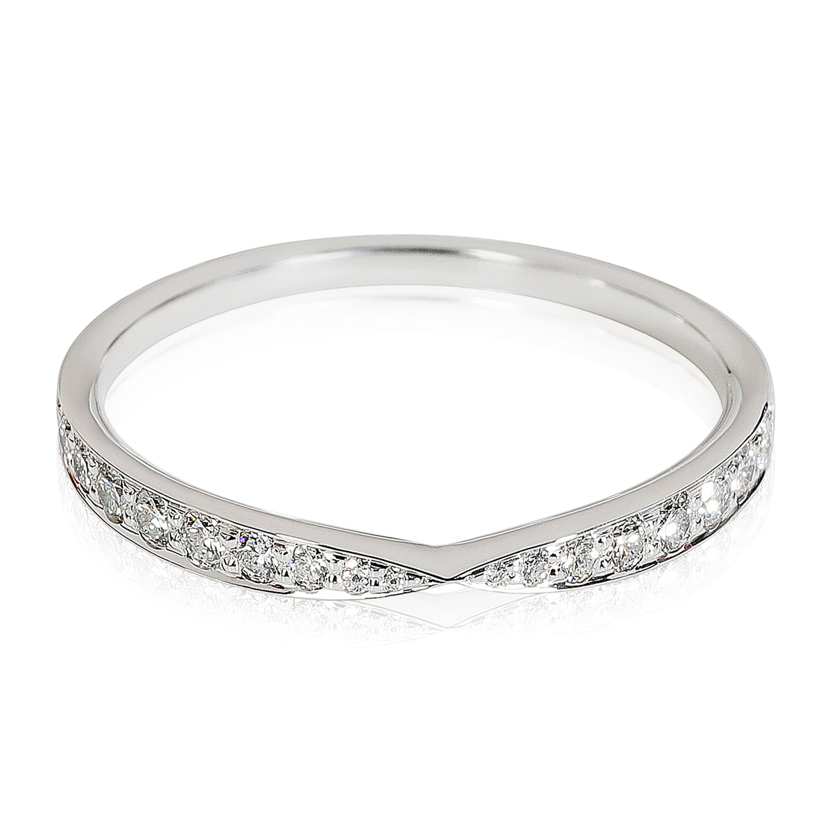 Tiffany & Co. Harmony Diamond Wedding Band in Platinum 0.23 CTW