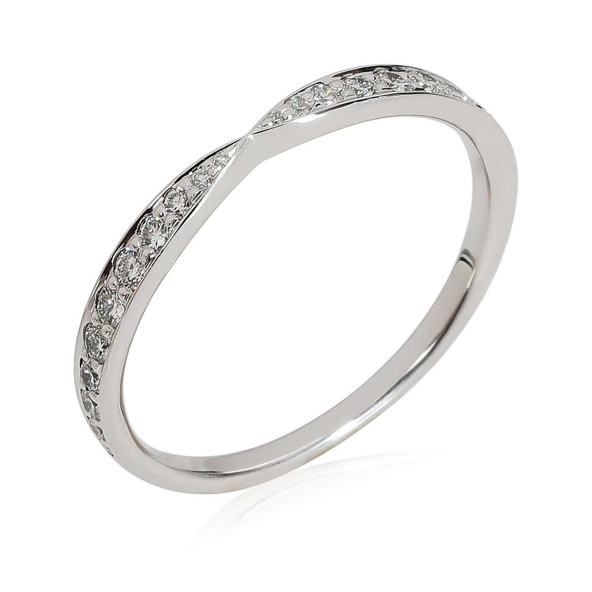 Tiffany & Co. Harmony Diamond Wedding Band in Platinum 0.23 CTW