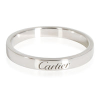 Cartier C De Cartier 3 mm Band in Platinum