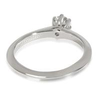 Tiffany & Co. Diamond Solitaire Engagement Ring in Platinum E VS1 0.24 CTW