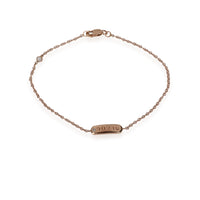 My Story 90210 Diamond Bracelet in 14K Rose Gold, .01 ctw