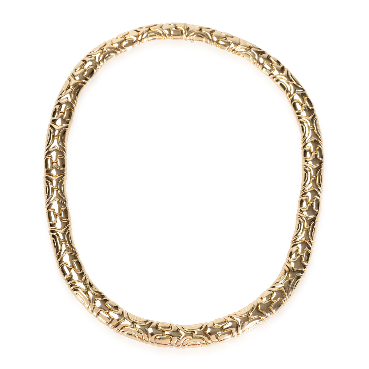 BVLGARI Alveare Choker Necklace in 18K Yellow Gold