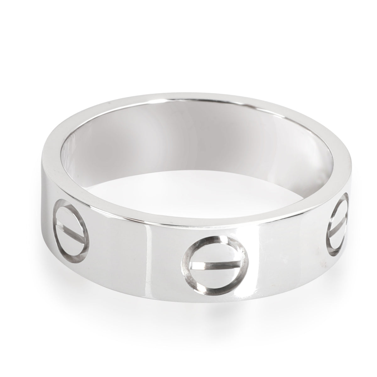 Cartier Love Ring in 18k White Gold