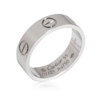 Cartier Love Ring in 18k White Gold