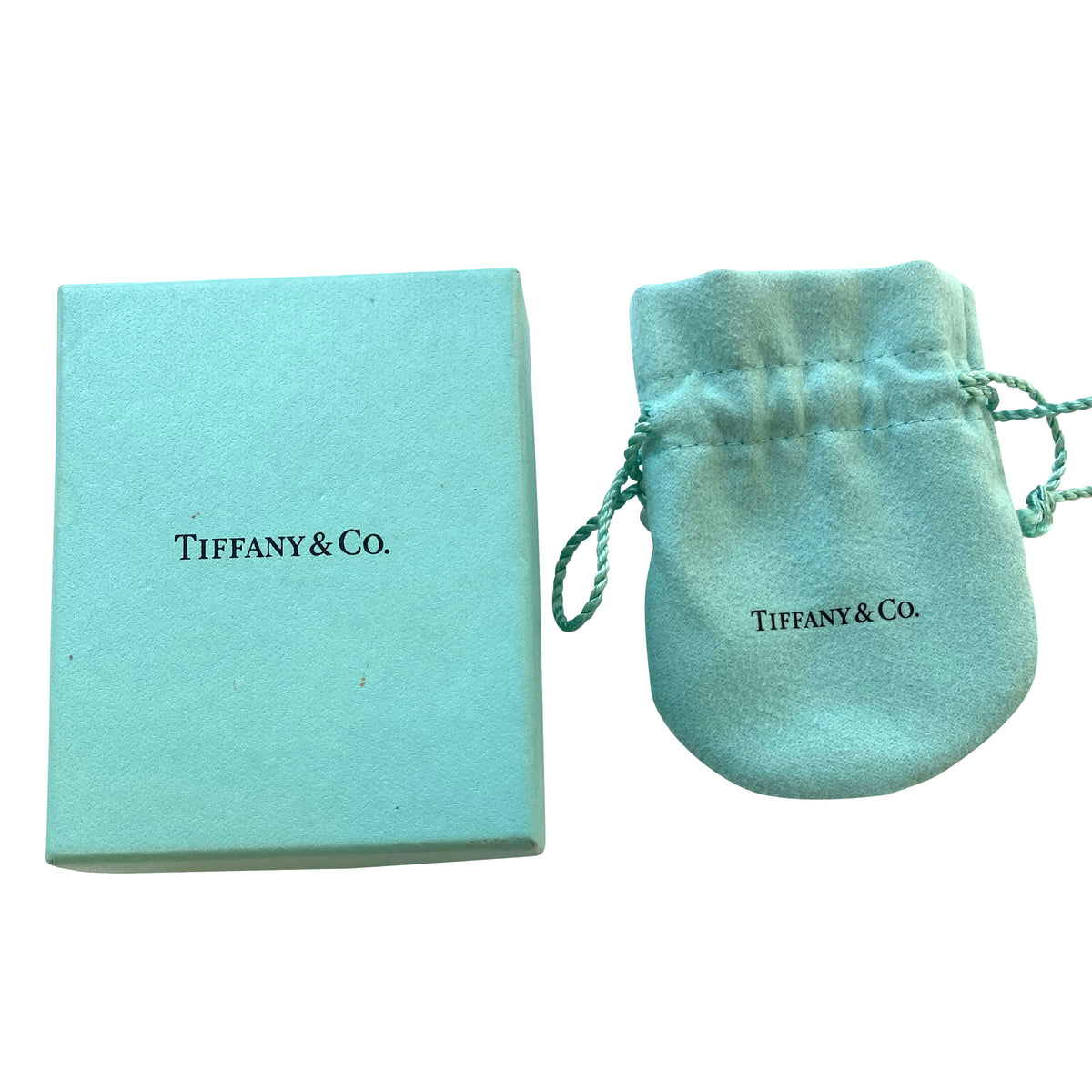 Tiffany & Co. Double Mini Heart Tag Pendant in Sterling Silver