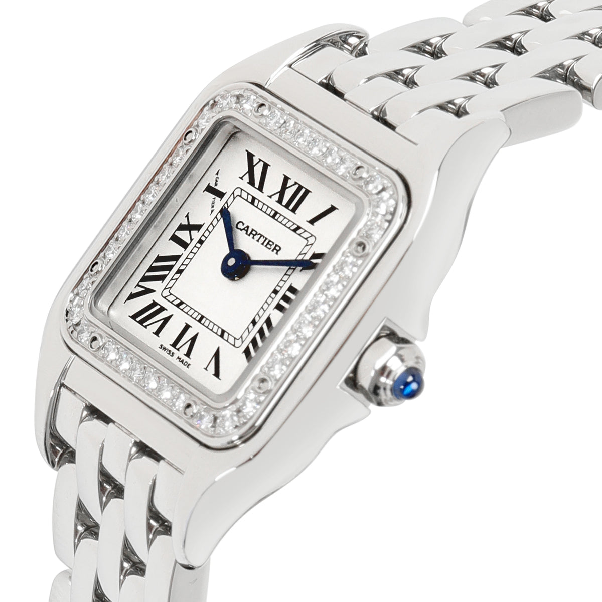 Cartier Panthere W4PN0007 Women's Watch in  Stainless Steel