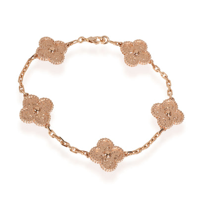 Van Cleef & Arpels Alhambra Bracelet in 18k Rose Gold