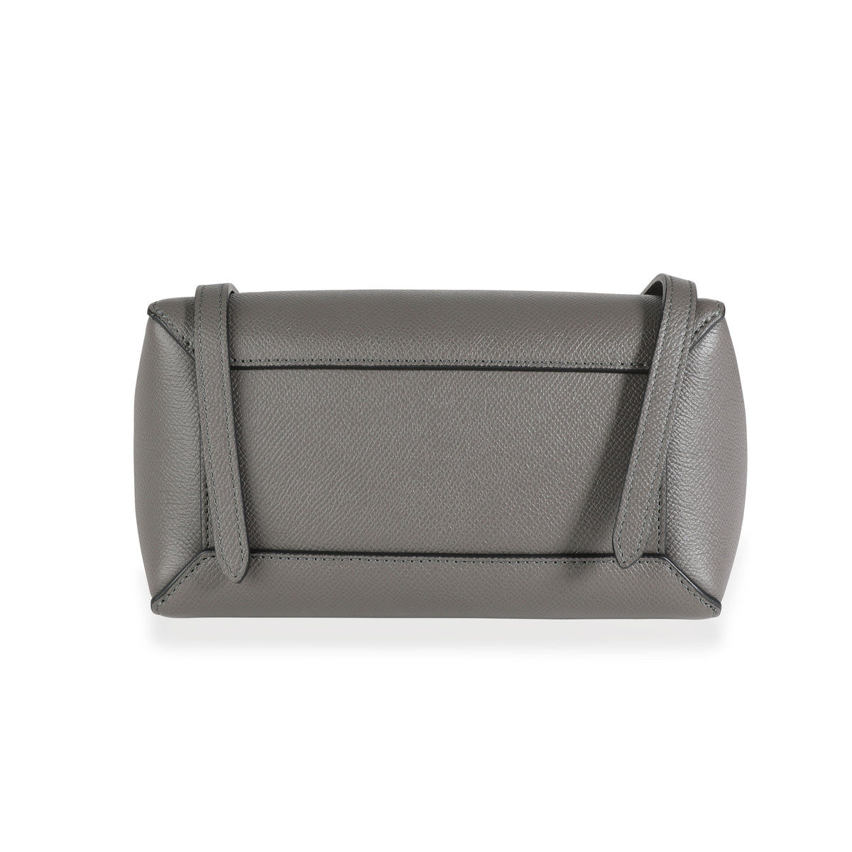CELINE Grained Calfskin Nano Belt Bag Grey 1297027