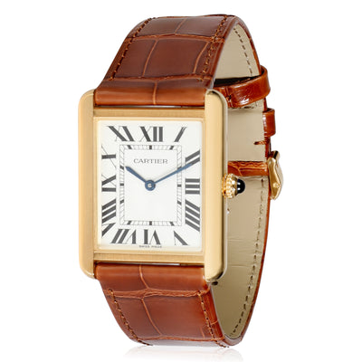 Cartier Tank Solo W5200004 Mens Watch in 18kt Stainless Steel/Yellow Gold