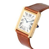 Cartier Tank Solo W5200004 Mens Watch in 18kt Stainless Steel/Yellow Gold