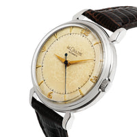 Lecoultre Vintage Vintage Unisex Watch in  Stainless Steel