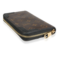 Louis Vuitton Monogram Canvas & Black Leather Zippy Retiro Wallet