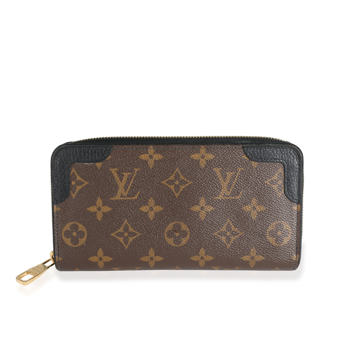 Louis Vuitton Monogram Canvas & Black Leather Zippy Retiro Wallet –  myGemma