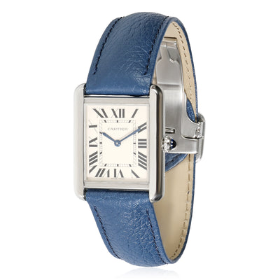 Cartier Tank Solo WSTA0030 Womens Watch in  Stainless Steel