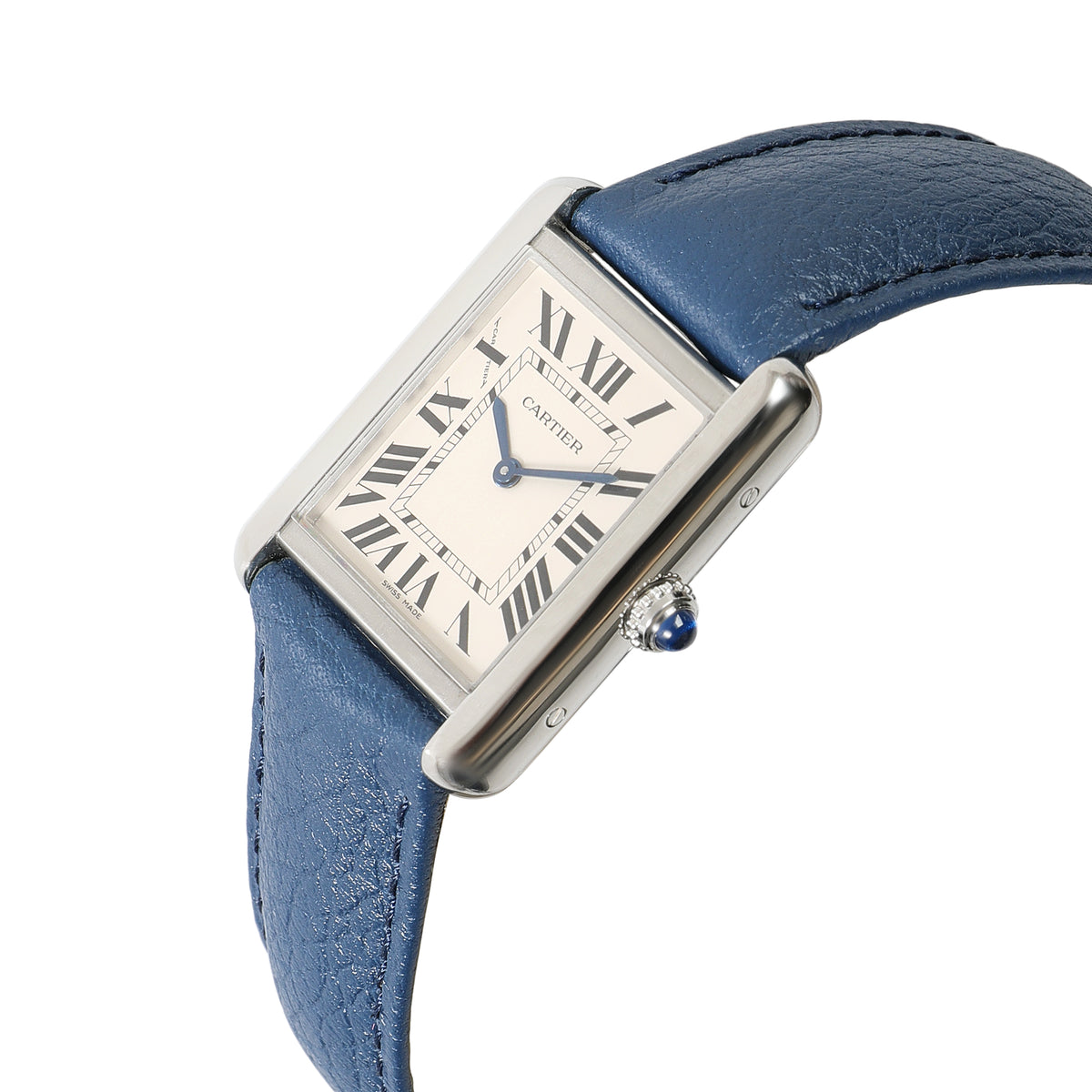 Cartier Tank Solo WSTA0030 Womens Watch in  Stainless Steel