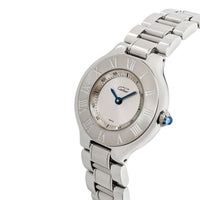 Cartier Must de Cartier 21 1340 Womens Watch in  Stainless Steel