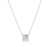 Tiffany & Co. Diamond Solitaire Pendant in Platinum (1.63 ct J/IF)