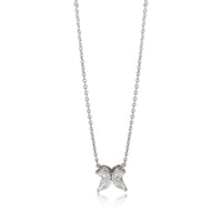 Tiffany & Co. Victoria Small Diamond Pendant in Platinum 0.32 CTW