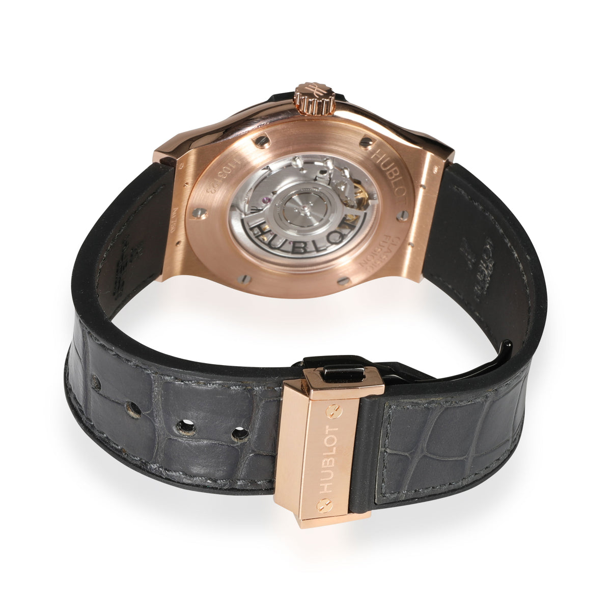 Hublot Classic Fusion Racing Gray 542.OX.7081.LR Mens Watch in 18kt Rose Gold