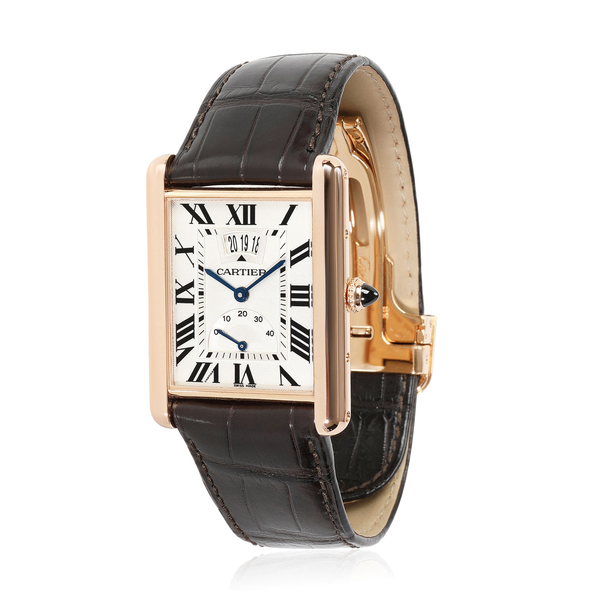 Cartier Tank Louis Cartier W5160003 Mens Watch in 18kt Rose Gold