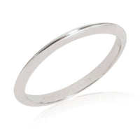 Tiffany & Co. 2 mm Knife Edge Wedding Band in Platinum